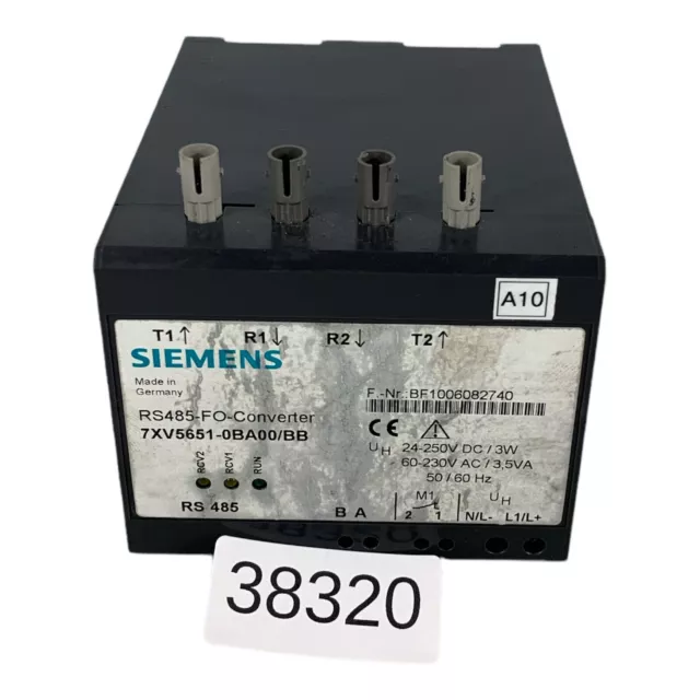 Siemens 7xv5651-0ba00 / BB RS485-FO Convertisseur