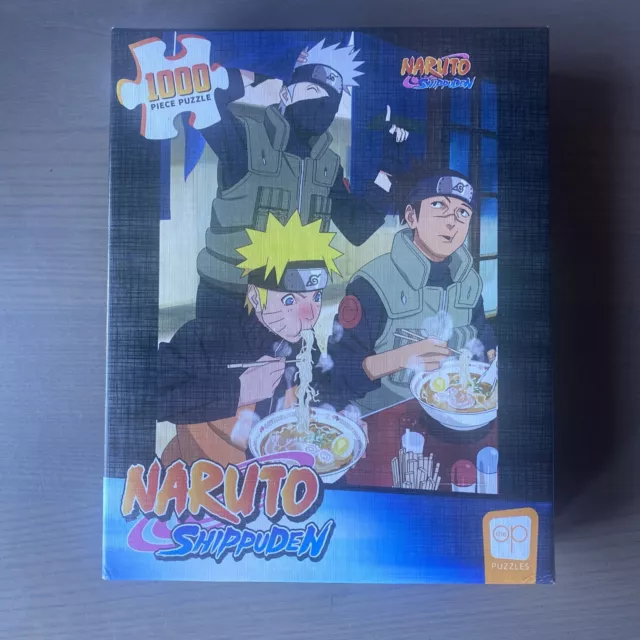 Naruto Shippuden Team Puzzle 1000 piece The OP Usaopoly 19” X 27”