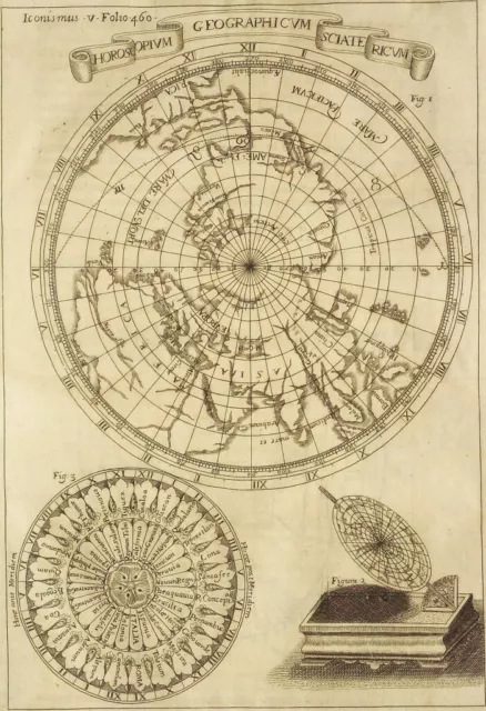 Flat Earth Maps Various Designs