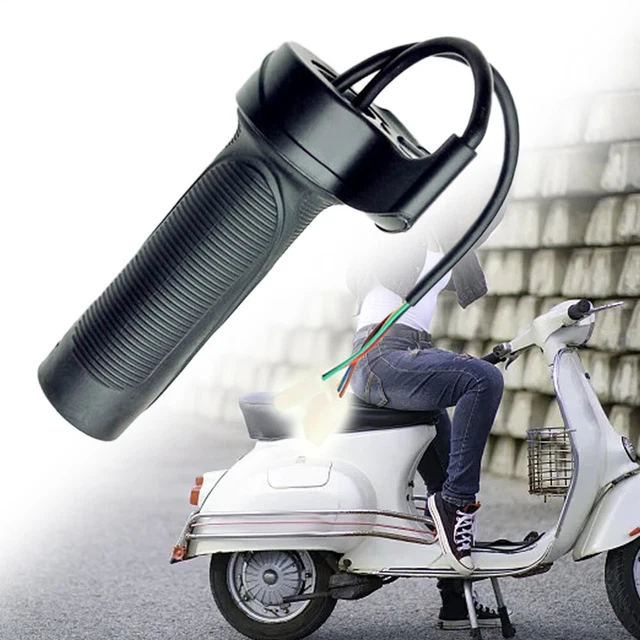 Poignée D'accélérateur électrique 36V/48V Pour Vélo Et Scooter - Installation Facile Sur Guidon, Contrôle De Vitesse Précis