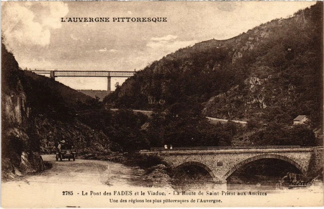 CPA Auvergne Le Pont des Fades et le Viaduc FRANCE (1302364)