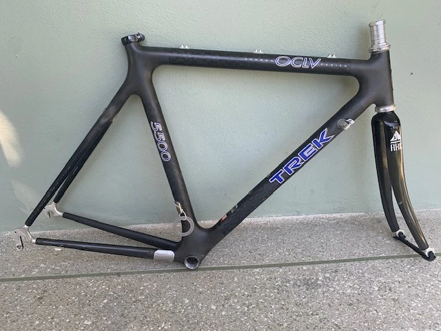 TREK 5500 OCLV carbon frame fork size 56 PicClick CA