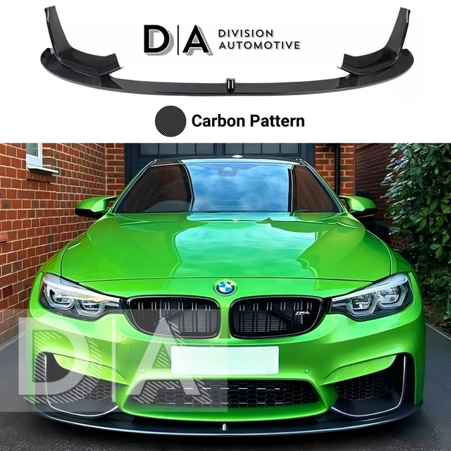 Bmw M4 Carbon Diffusor FRONTSTOSSSTANGE UNTERER SPOILER Splitter Lippe Für BMW F80 M3 F82 F83 Carbon Look Lippe F80 F82
