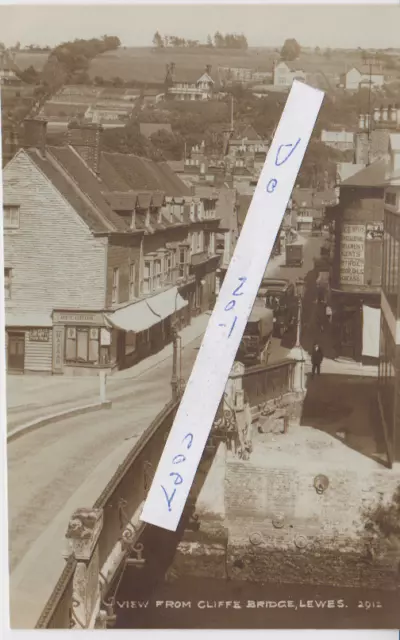 Anblick Von Cliffe Bridge Lewes Sussex