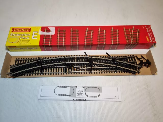 Hornby R8225 HO Gauge Track Extension Pack E New