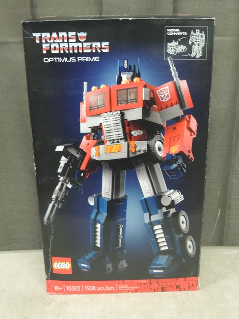 LEGO 10302 ICONS Transformers Optimus Prime NEW IN DAMAGED BOX £96.22 ...