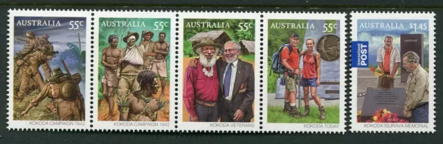 Mint 2010 Kokoda Joint Issue Australia /Papua New Guinea Png Stamp Set
