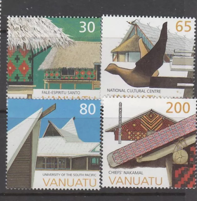 Vanuatu - Local Architecture Issue (Set MNH) 1998 (CV $7)