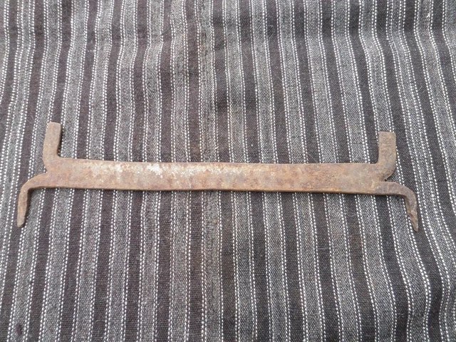 Antique Wrought Iron Boot Scraper Blacksmith Hand Forged