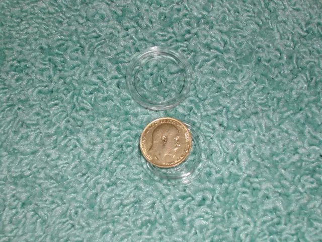 1909 Full Gold Sovereign King Edward VII