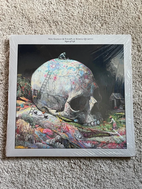 Neil Gaiman & FourPlay String Quartet - Signs Of Life 12" Black Vinyl (NEW)