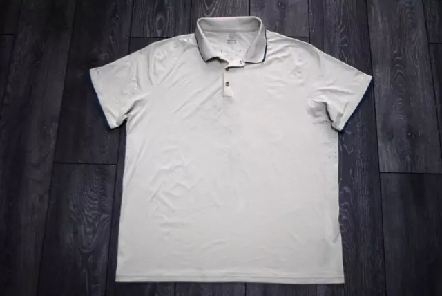 Nike Roger Federer 2014 Atp Brisbane Premier Rf Tennis Polo Shirt Birch Size Xxl