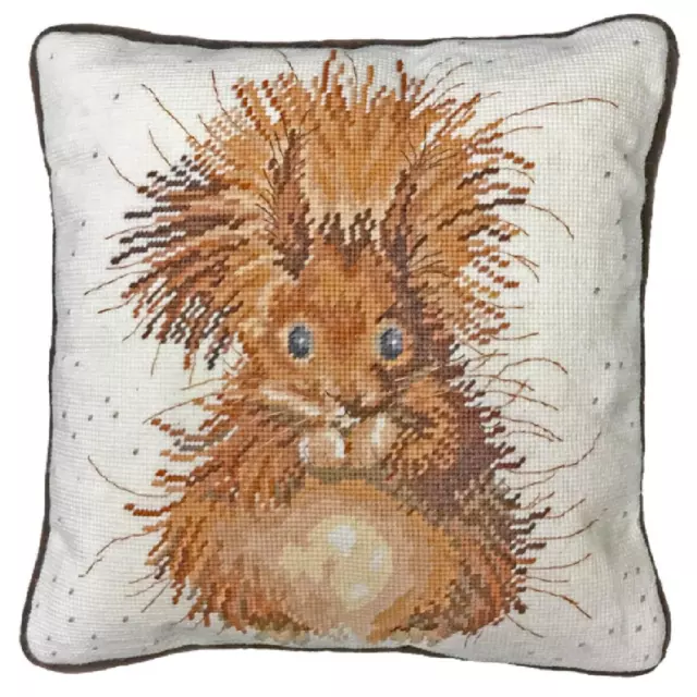 Bothy Threads stamped Tapestry Cushion Stitch Kit "Nutcracker Tapestry", 38x38cm