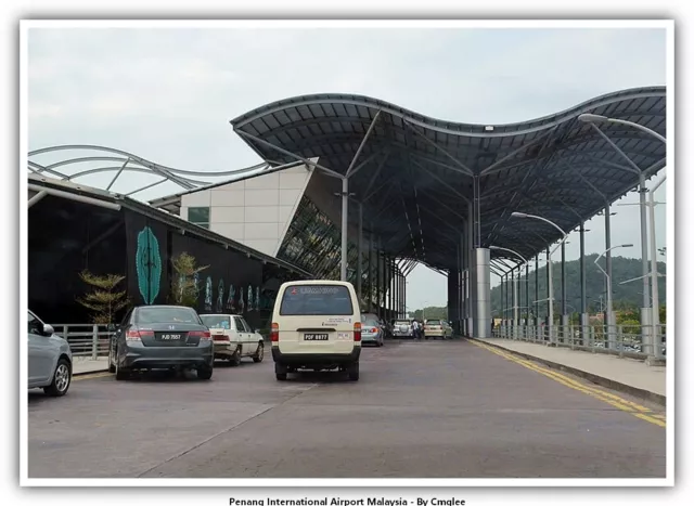 Penang International Airport Malaysia Airport Postcard