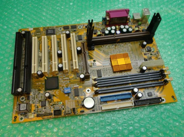 Gigabyte GA-7IXE REV 1.1 Slot A AMD Motherboard with 1 x AGP,  2 x ISA & 5 x PCI