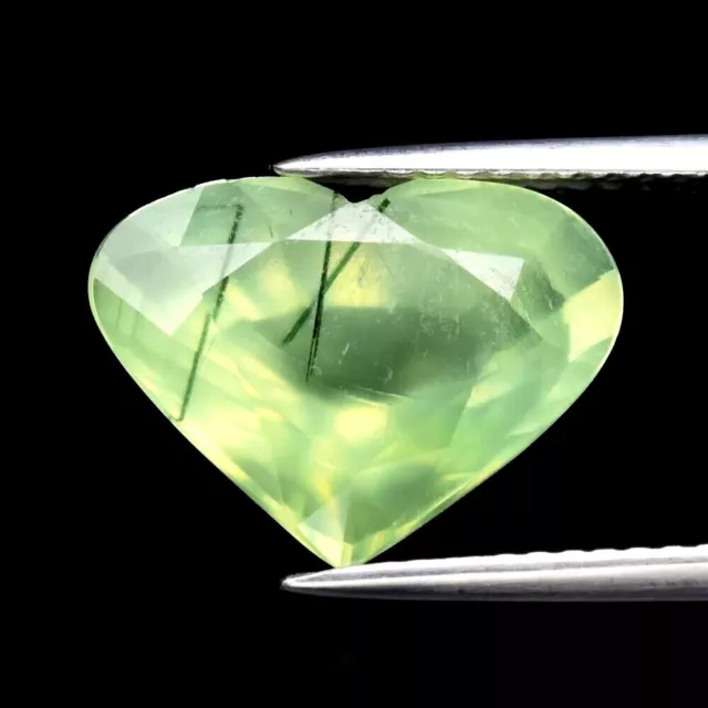 ★★ RARE !! PRENHITE EN FORME DE COEUR : 4,70 CARATS  ★★ p287.138T