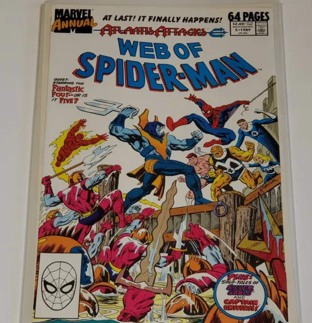 Web of Spider-Man  Annual #5  (Marvel 1989)  Very Fine