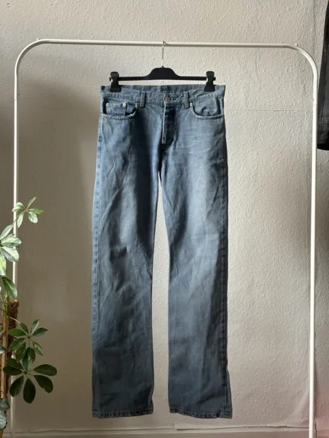 Rare AW98 Helmut Lang Archive Denim Jeans Super Stacked Fit