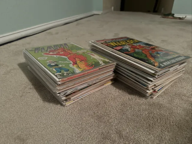 50+ Comic Book Lot With Silver Age Comics! (1960-1999) Total Value Over $1,500+