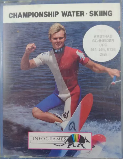 Schneider/Amstrad Cpc -- Championship Water-Skiing (Infogrames - 3" Disk)