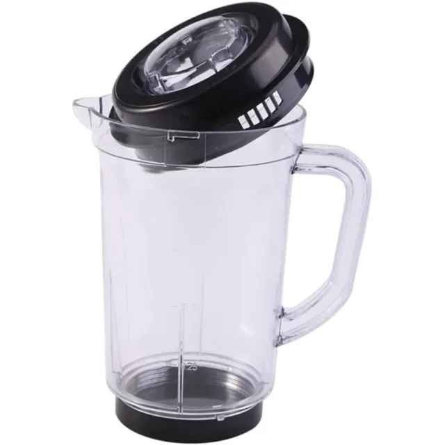 1L Juicer Blender Pitcher Container Kitchen Jar Water Milk Cup Lid For 250W