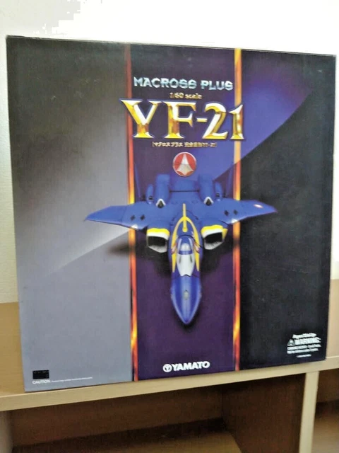 Yamato 1/60 YF-21 Parfait Transformation Macross Plus Action Figurine Rare