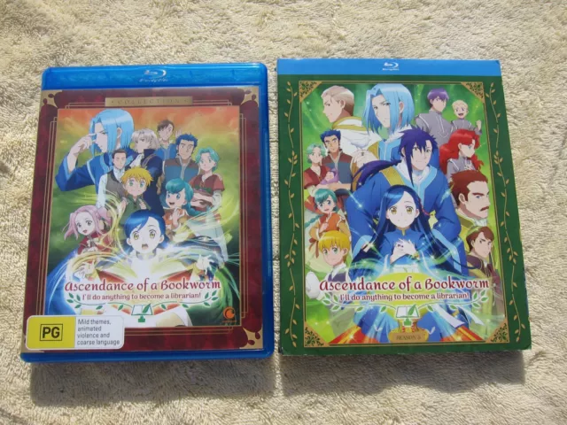 Honzuki no Gekokujou - Ascendance of a Bookworm Season 1+2+3 OVA DVD Box  Set 