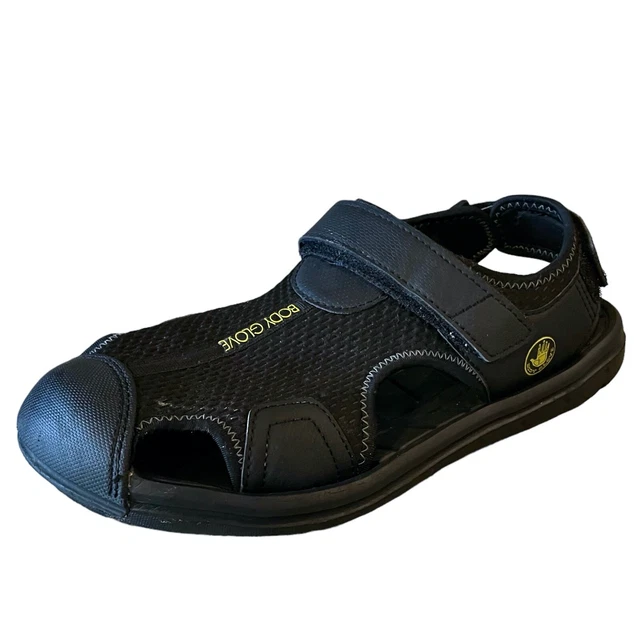 BODY GLOVE MENS Poseidon Black Hiking Water Sandals Shoes Size 12‎ 27.