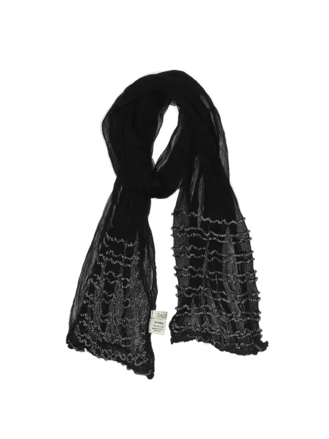 Assorted Brands Women Black Scarf One Size