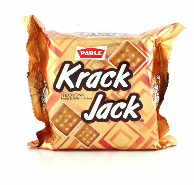 Parle - Krack Jack - 264,6 g - Paquet Famille de 6 Lot de 4