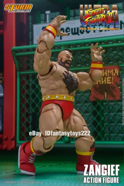 Storm Toys 1/12 GAME Street Fighter SF ZANGIEF 6 inchs Action Figure In Stock