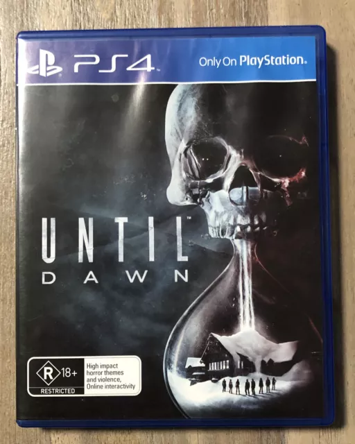 PS4 PLAYSTATION VR Game - UNTIL DAWN RUSH OF BLOOD - PAL - CLEANED