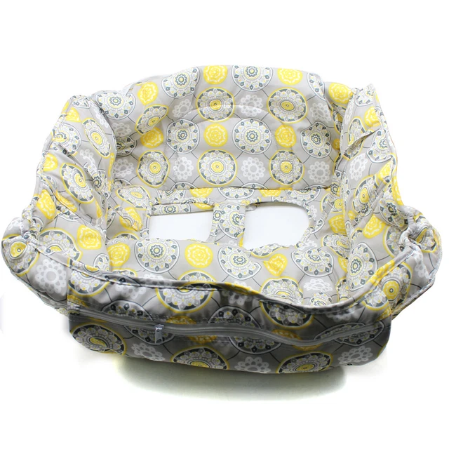 Baby Shopping Trolley Cojín de asiento niños silla alta carrito de compras alfombras tren