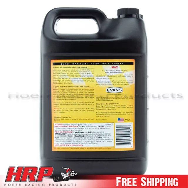 Evans EC61001 - Waterless Coolant - Heavy Duty Diesel - 4 Gallons 3