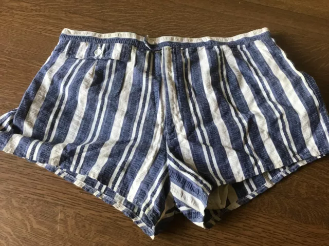 Vintage St Michael M&S swim trunks, button and zip, collectable good condition