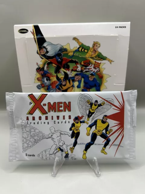 2009 Marvel The X-Men Archives Trading Cards By Rittenhouse  (1) Sealed Pack.