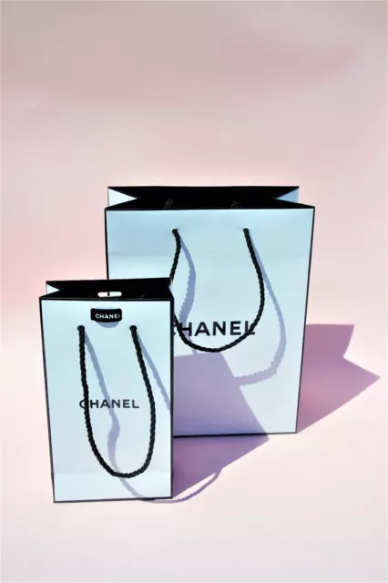 Authentic Chanel Logo Wrapping Paper Thin x3 Sheets