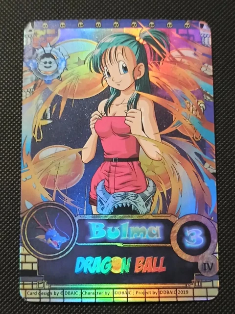BULMA DRAGON BALL Z Dbz Carte Carddass Power Level Hondan Prism Holo ...