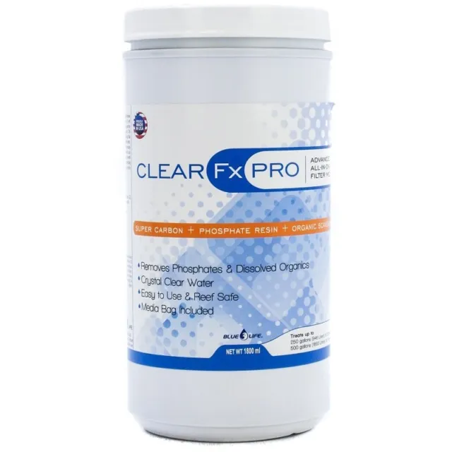 Blue Life Clear FX Pro Filter Media - 1800 mL