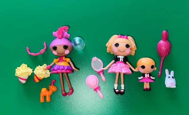 Lote de mini muñecas y accesorios Lalaloopsy #5347