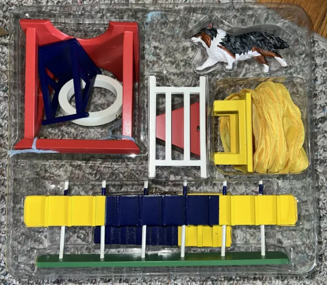 BREYER DOG AGILITY toy set discontinued 10.07 PicClick UK