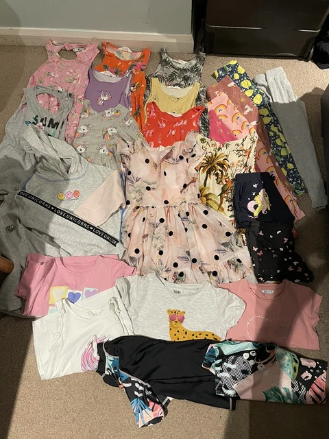 Girls Clothing bundle 6-7 years Ted Baker, Next, M&S, H&M etc