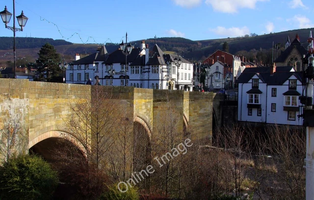 Photo 6x4 Bridge over the River Dee Llangollen  c2010