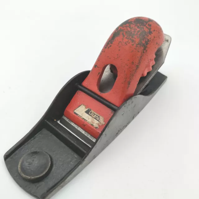 vintage STANLEY #103 adjustable iron block plane nice old carpenter tool USA