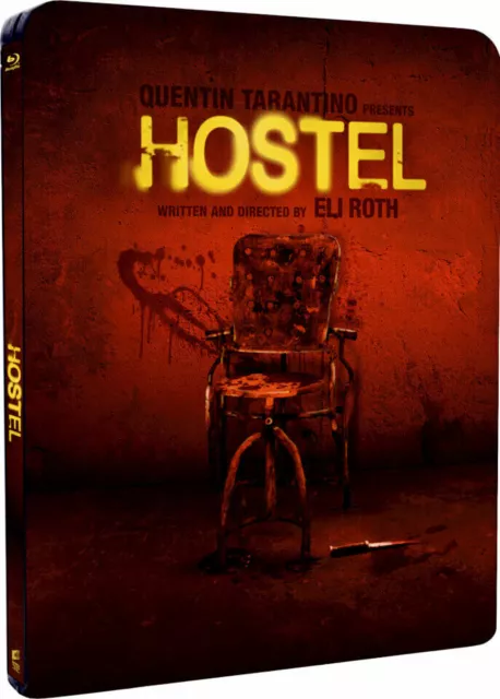 Hostel - Limited Edition Steelbook BLU-RAY Quentin Tarantino, All Region! NEW!