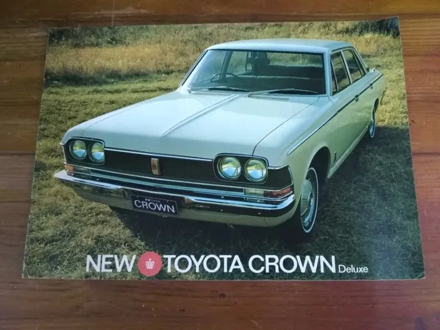 Classic Early Toyota Crown Sales Brochure, 1960S