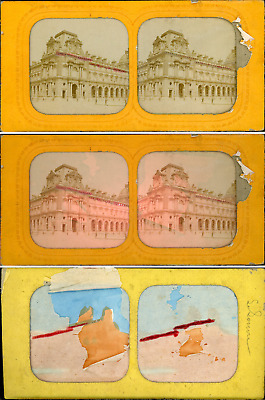 Paris gare du Nord vintage stéréo card tissue carte jour et nuit Stéréo Dior 