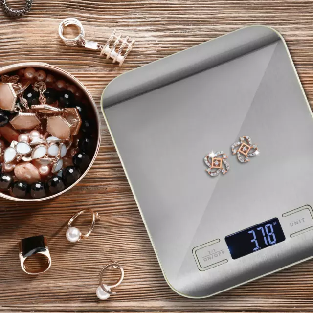 Digital Kitchen Scale 5kg, Kitchen Food Weight Scale, Multifunction LCD Display 3