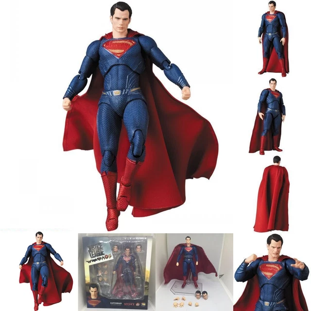 New Mafex 057 DC Comics Justice League Superman PVC Action Figure Box Set