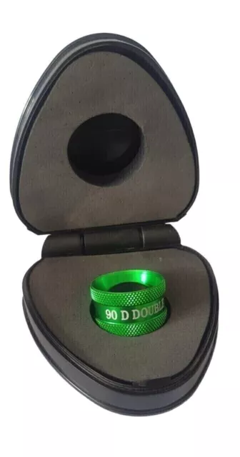 90D Double Aspheric Lens Green Colour Unique Box Brand New